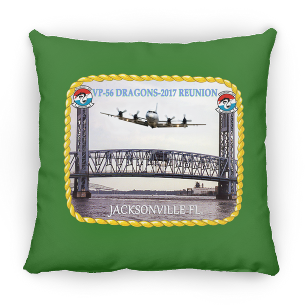 VP-56 2017 Reunion 1 Pillow - Square - 16x16