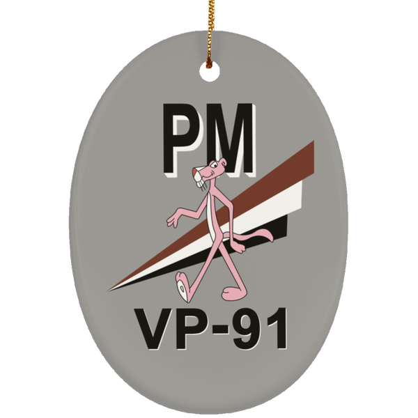 VP 91 3 Ornament Ceramic - Oval