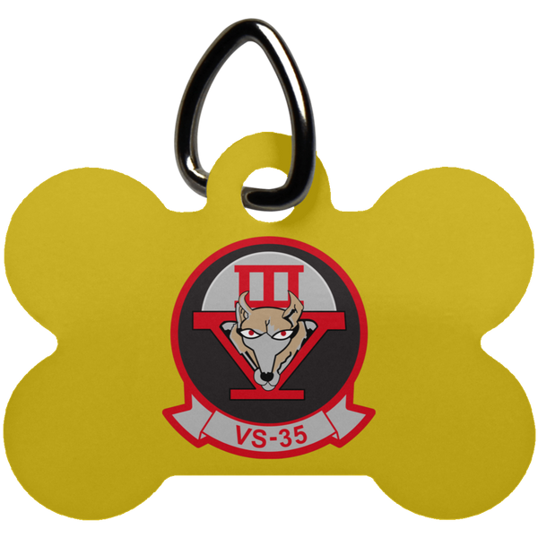 VS 35 3 Pet Tag - Dog Bone