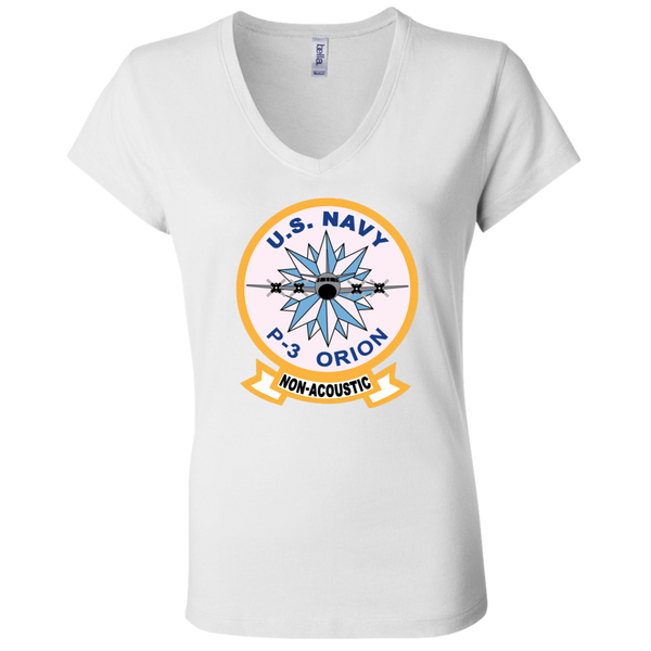 P-3 Orion 1 SS-3 Ladies Jersey V-Neck T-Shirt