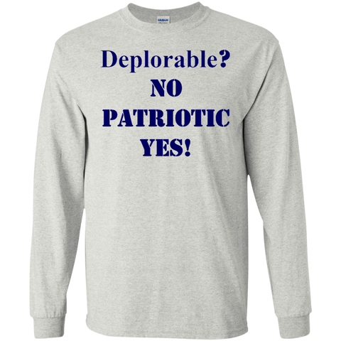 Deplorable LS Ultra Cotton Tshirt