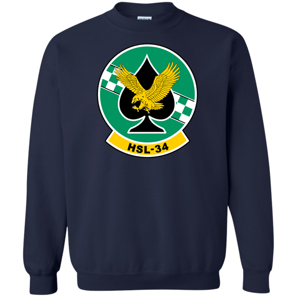 HSL 34 2 Crewneck Pullover Sweatshirt