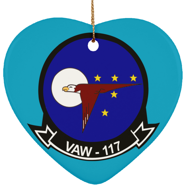 VAW 117 2 Ornament - Heart