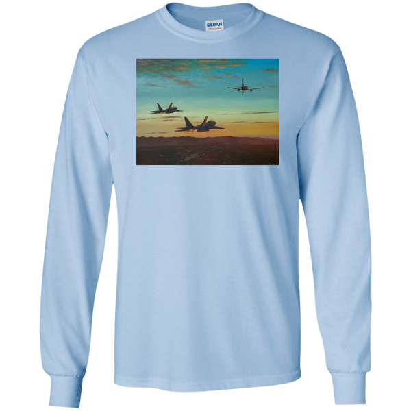 Time To Refuel LS Cotton Ultra T-Shirt