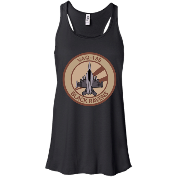 VAQ 135 6 Flowy Racerback Tank