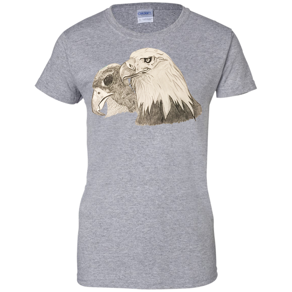 Eagle 102 Ladies Custom Cotton T-Shirt