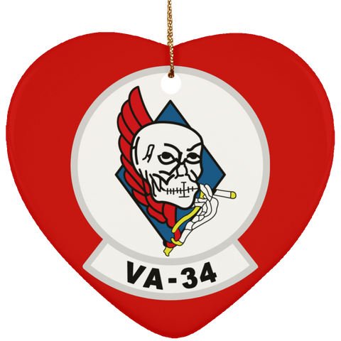 VA 34 1 Ornament - Heart