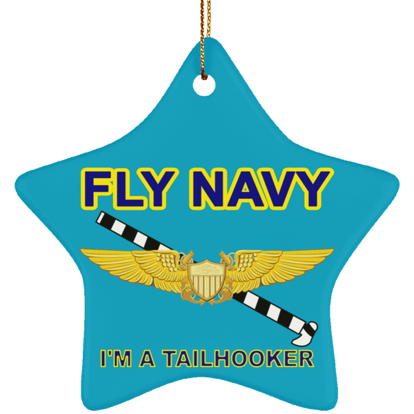 Fly Navy Tailhooker 3 Ornament - Star