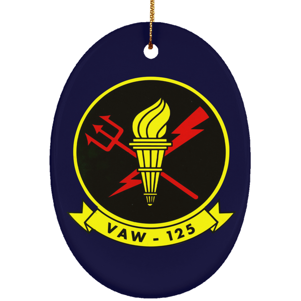 VAW 125 Ornament Ceramic - Oval