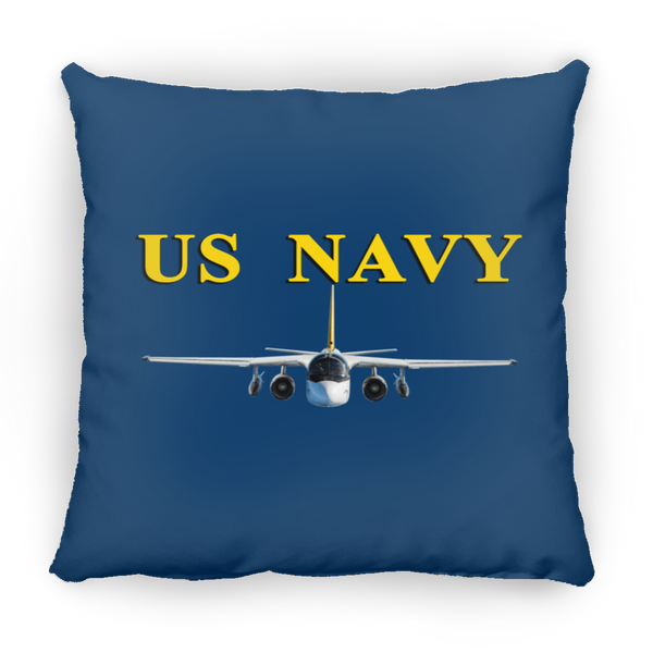 US Navy S-3 4 Pillow - Square - 16x16