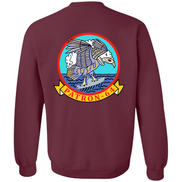 VP 64 5e Printed Crewneck Pullover Sweatshirt