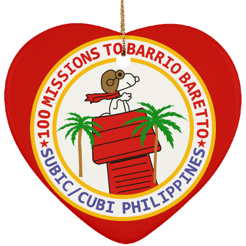 Subic Cubi Pt 07 Ornament - Heart