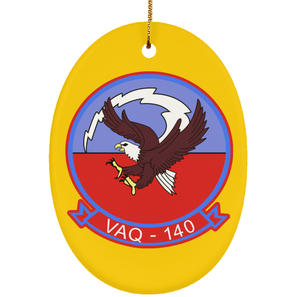 VAQ 140 2 Ornament Ceramic - Oval