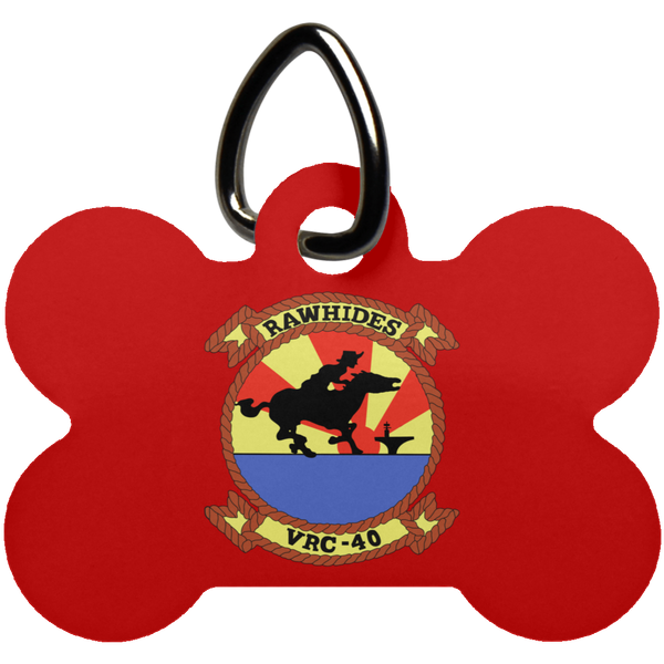 VRC 40 1 Pet Tag - Dog Bone