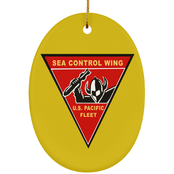 Sea Con Pac Ornament - Oval