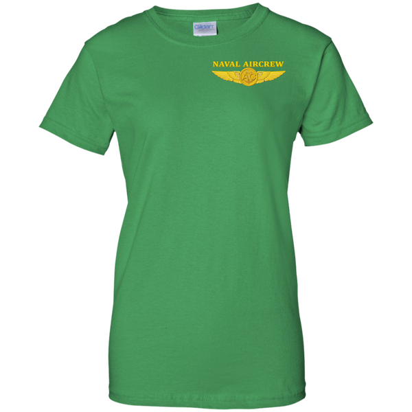 Aircrew 3a Ladies Custom Cotton T-Shirt