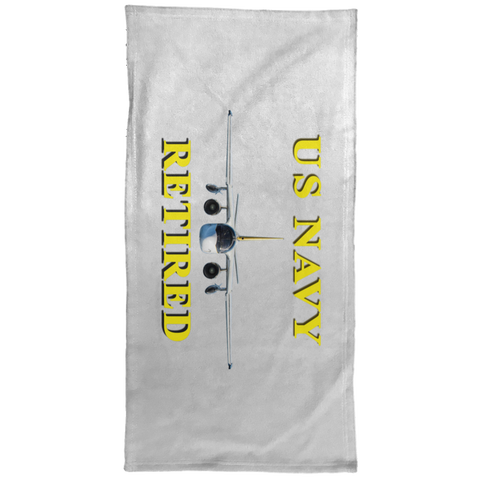 Navy Retired 2 Hand Towel - 15x30