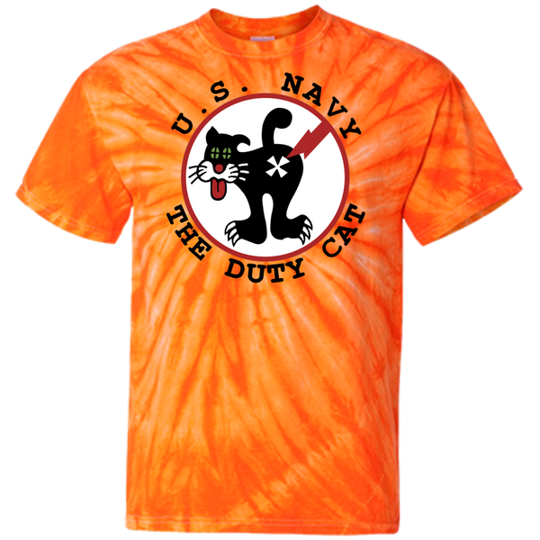 Duty Cat 2 Customized 100% Cotton Tie Dye T-Shirt