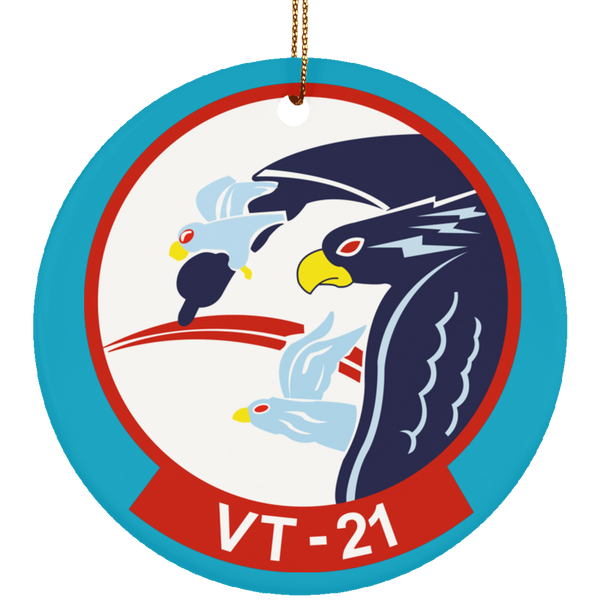 VT 21 2 Ornament Ceramic - Circle