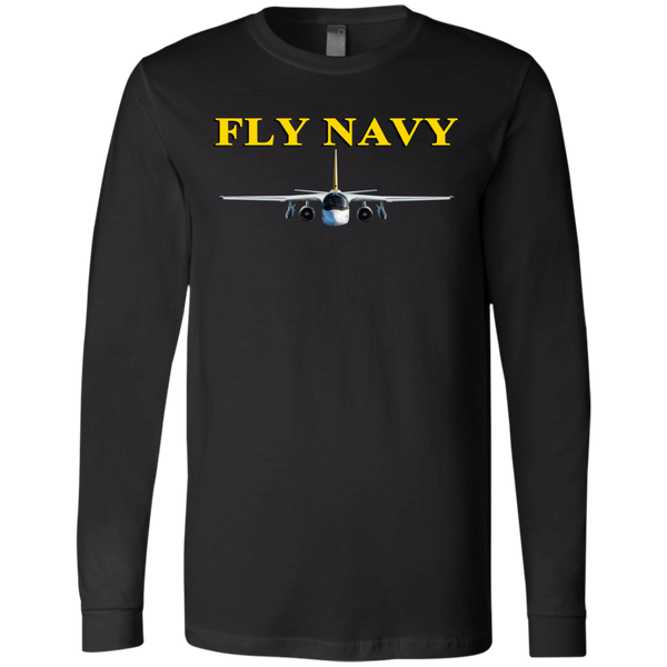 Fly Navy S-3 4 LS Jersey T-Shirt