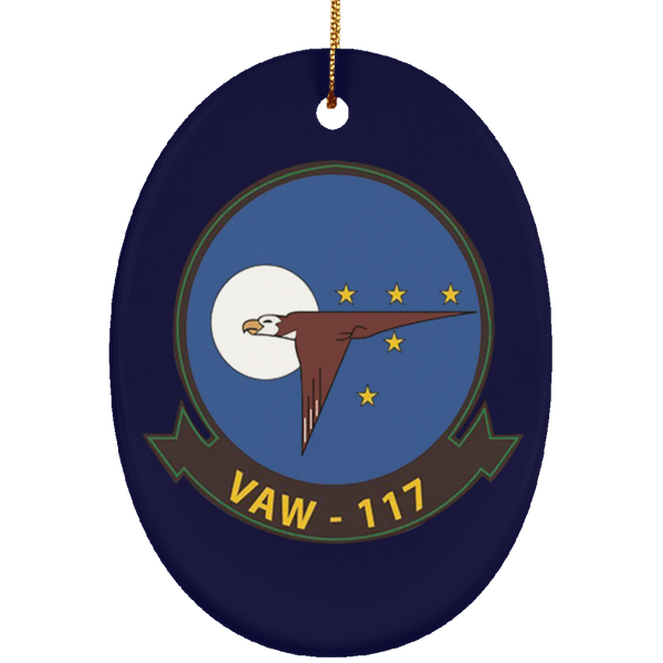 VAW 117 1 Ornament Ceramic - Oval