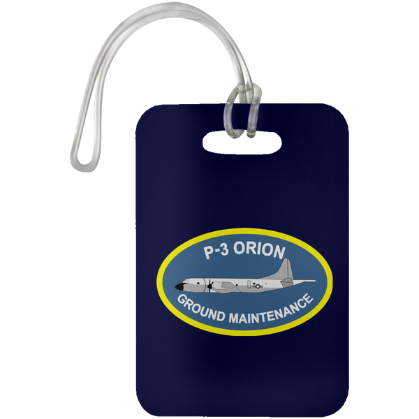 P-3 Orion 4 Ground Maint Luggage Bag Tag