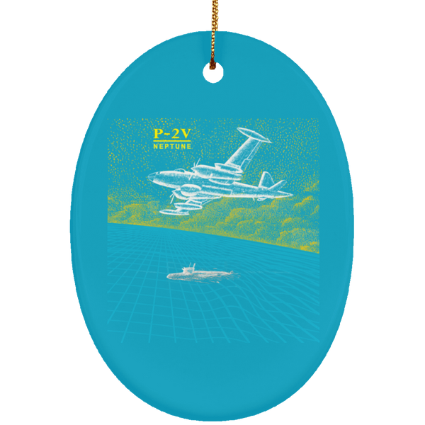 P-2V 1 Ornament - Oval