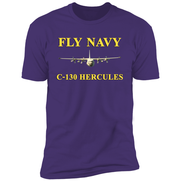 Fly Navy C-130 3 Premium Short Sleeve T-Shirt