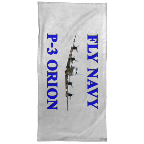 Fly Navy P-3 1 Hand Towel - 15x30