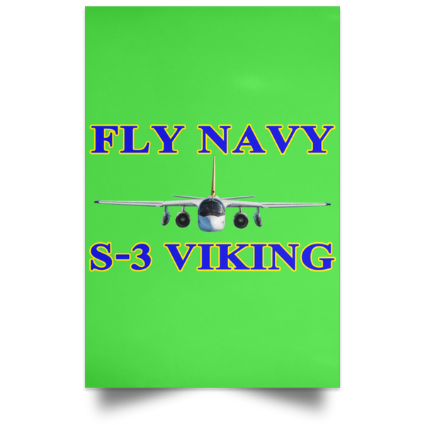 Fly Navy S-3 1 Poster - Portrait