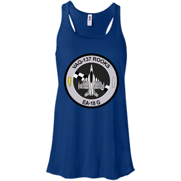 VAQ 137 5 Flowy Racerback Tank