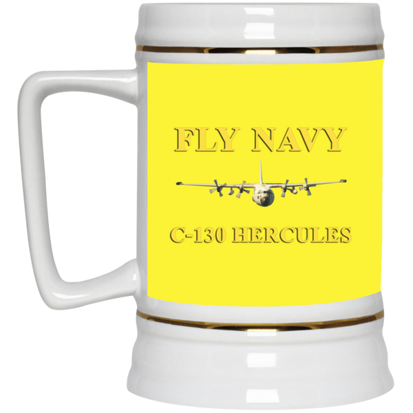 Fly Navy C-130 3 Beer Stein - 22oz