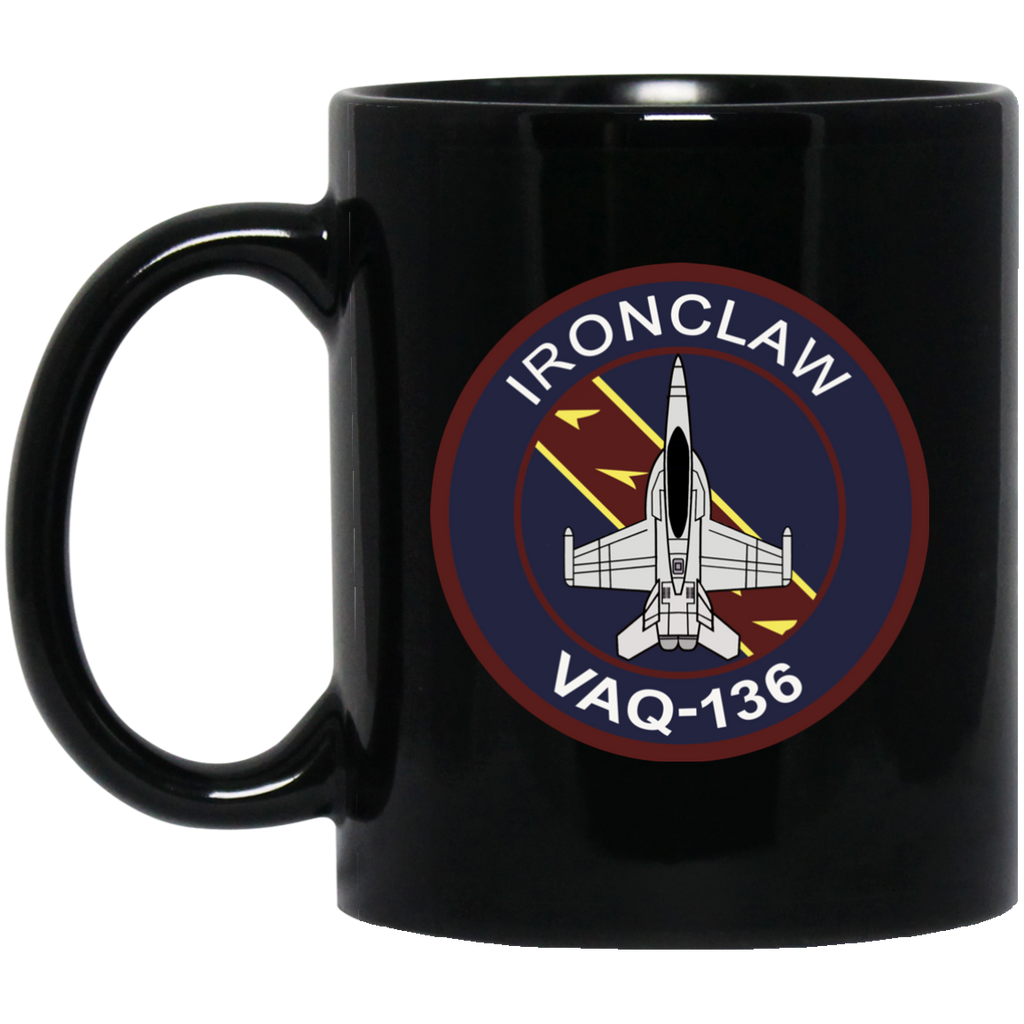 VAQ 136 5 Black Mug - 11oz