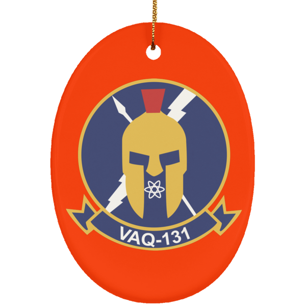 VAQ 131 3 Ornament - Oval