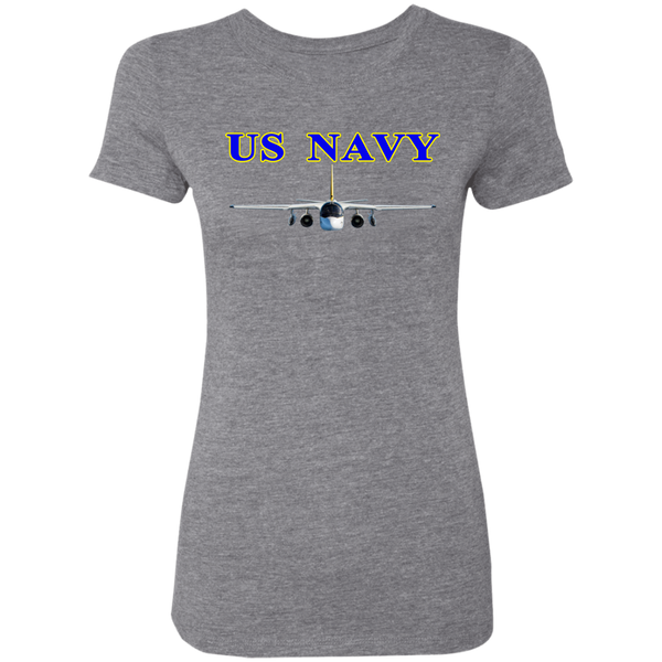 US Navy S-3 2 Ladies' Triblend T-Shirt