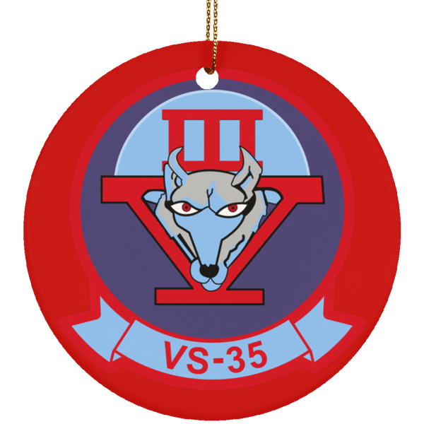 VS 35 5 Ornament Ceramic - Circle