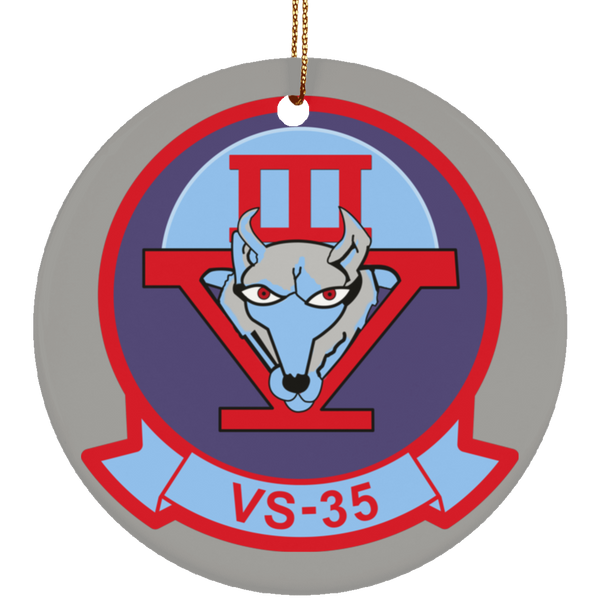 VS 35 5 Ornament Ceramic - Circle