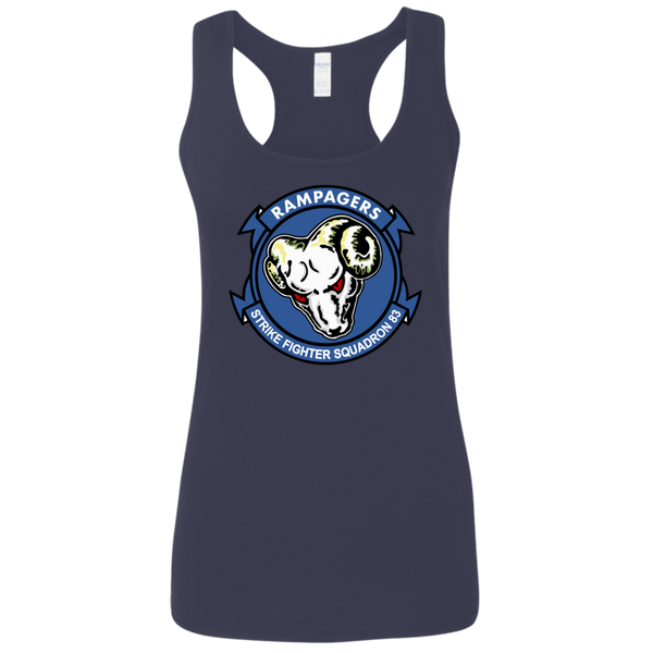 VFA 83 2 Ladies' Softstyle Racerback Tank