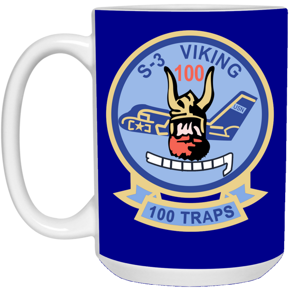 S-3 Viking 3 White Mug - 15oz