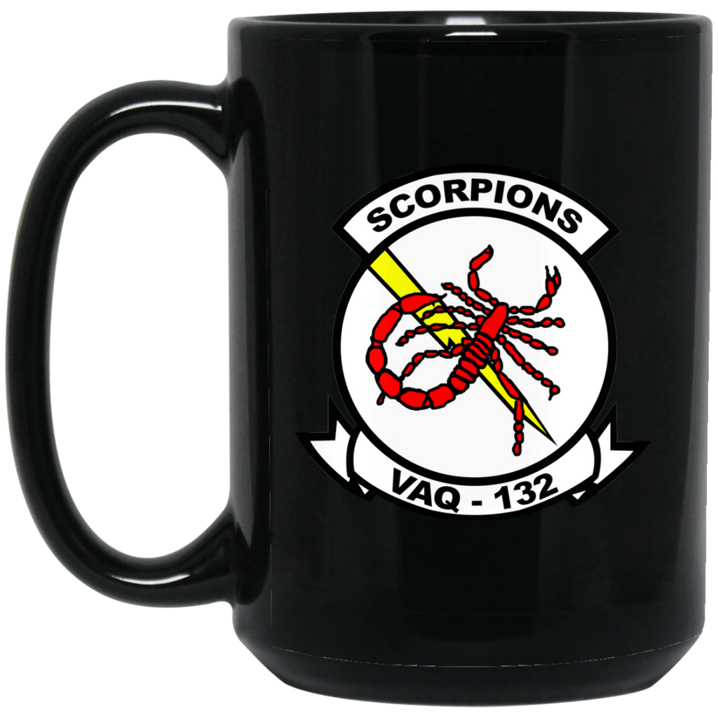 VAQ 132 1 Black Mug - 15oz