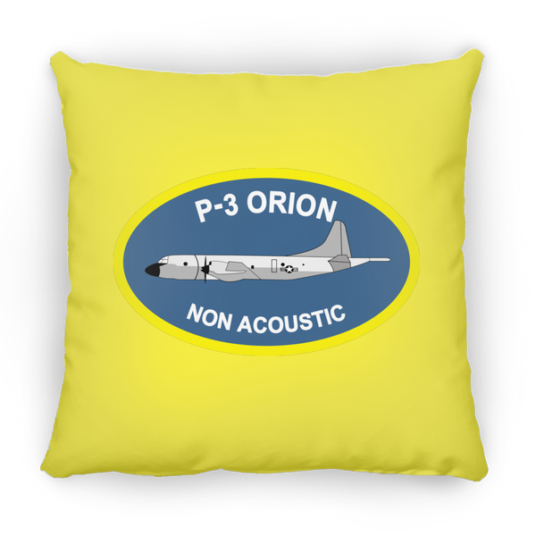 P-3 Orion 4 Non Acoustic Pillow - Square - 14x14