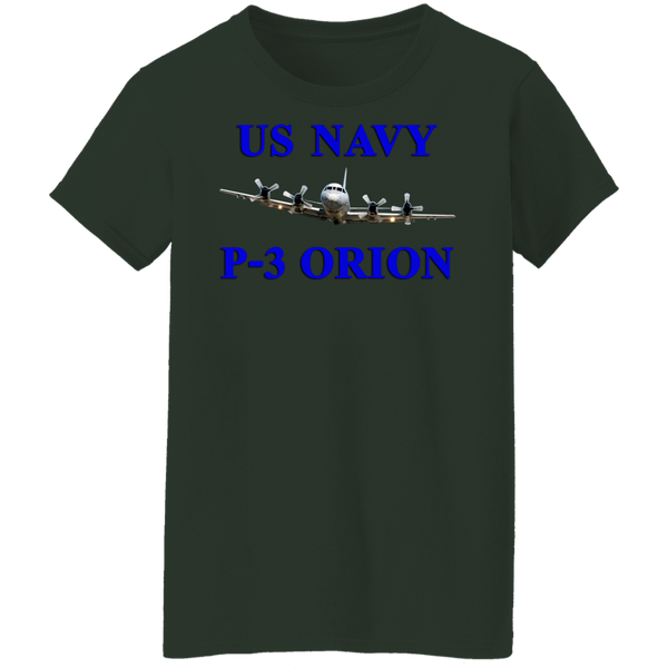 US Navy P-3 1 Ladies' Cotton T-Shirt