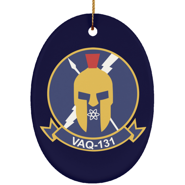 VAQ 131 3 Ornament - Oval