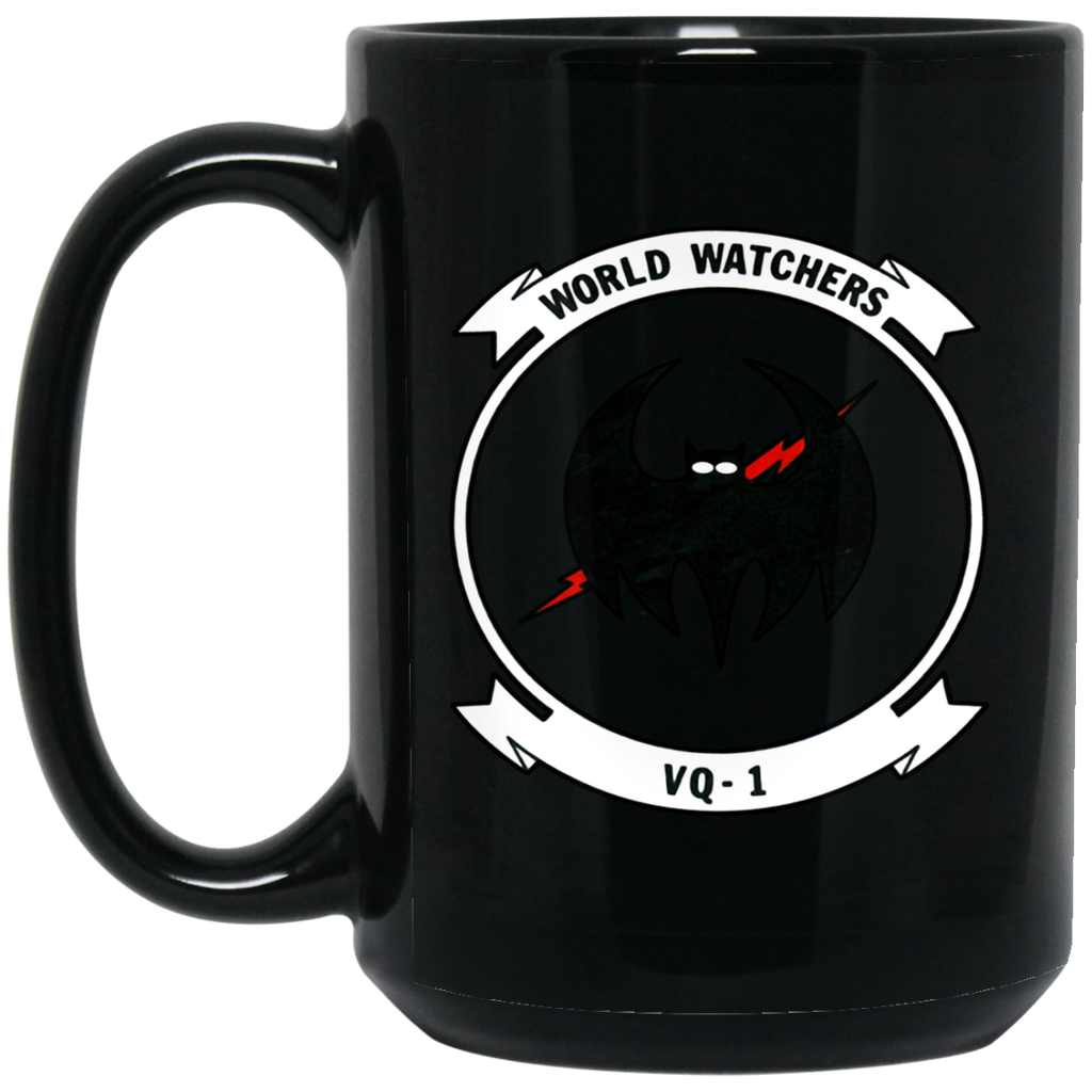 VQ 01 2 Black Mug - 15oz