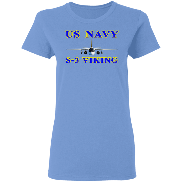 US Navy S-3 1 Ladies' Cotton T-Shirt