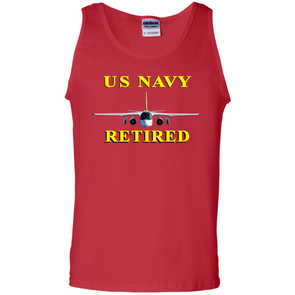 Navy Retired 2 Cotton Tank Top