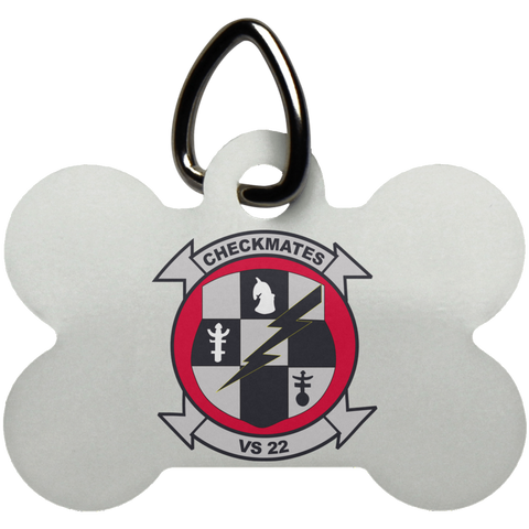 VS 22 2 Pet Tag - Dog Bone