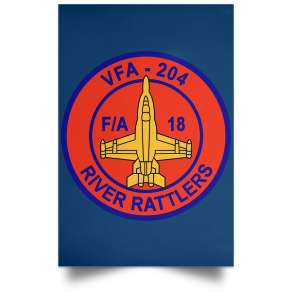 VFA 204 4 Poster - Portrait