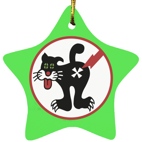 Duty Cat 1 Ornament - Star