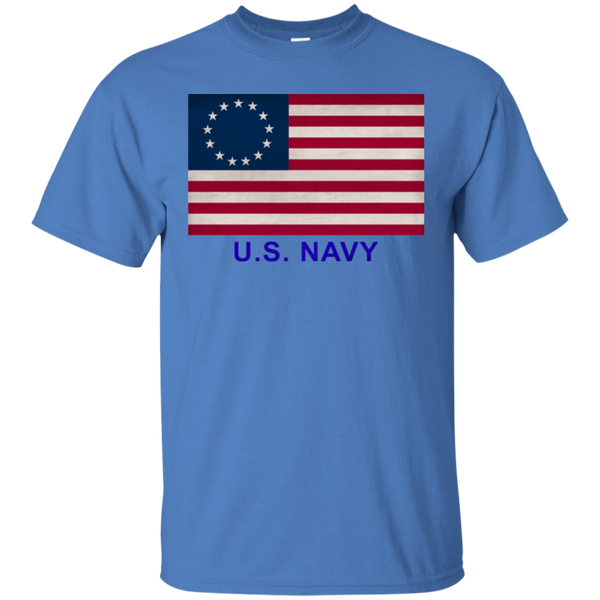 Betsy Ross USN 1 Custom Ultra Cotton T-Shirt